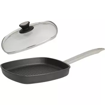 SKK Сковорода-гриль с крышкой 28 x 28 см SKK