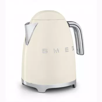 Smeg Чайник электрический 1,7 л, кремовый, Smeg
