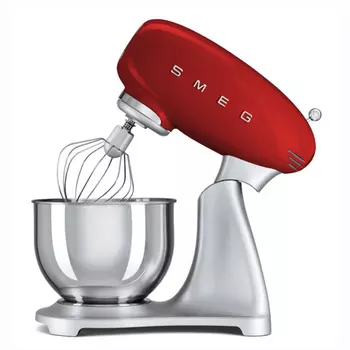 Smeg Миксер планетарный, красный, Smeg