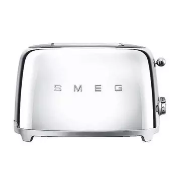 Smeg Тостер на 2 ломтика TSF01SSEU, хром, Smeg