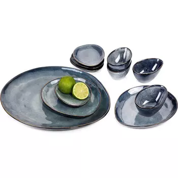 Snger Набор сервировочных тарелок 11 предметов Darwin Snger