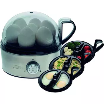 Solis Яйцеварка Solis Egg Boiler & More 827 для 7 яиц, регулировка варки, 3 предмета