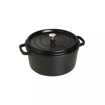 Staub Кокот круглый 26 см, черный Staub