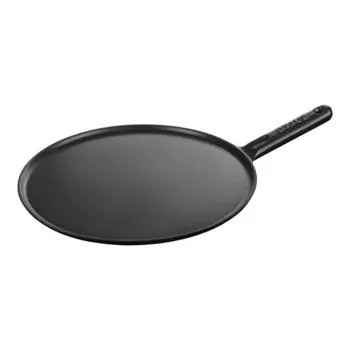 Staub Сковорода для блинов с лопаткой и распределителем теста 30 см Black Staub