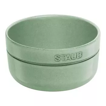 Staub Тарелка для супа 12 см sage green Dining Line Staub