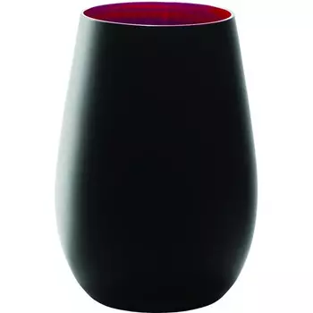 Stlzle Набор универсальных стаканов 6 шт. 465 мл, черно-красный Elements Glasses Stlzle Lausitz