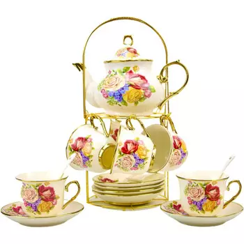 TATSUMI Чайный сервиз 20 предметов Gold Trim TATSUMI