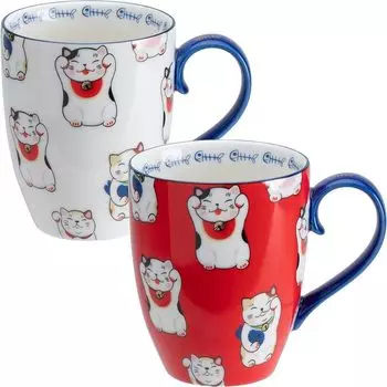 TOKYO design studio Набор кофейных чашек 2 предмета Kawaii TOKYO Design studio