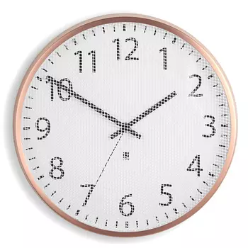 Umbra Часы настенные perftime медь Umbra