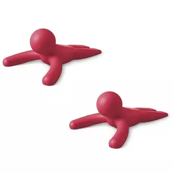 Umbra Набор из 2 дверных стопперов красный Buddy Umbra