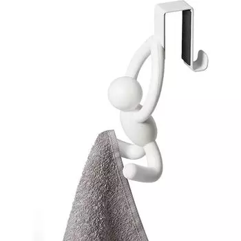 Umbra Набор из 2 надверных крючков белый Buddy Umbra