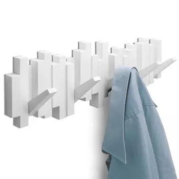 Umbra Вешалка 49х2,5х18 см белая Sticks Umbra