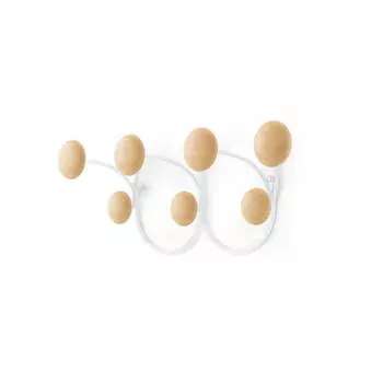 Umbra Вешалка для одежды 7 крючков Natural Dotsy Umbra