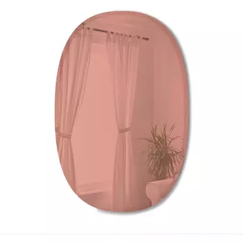 Umbra Зеркало овальное 61 х 91 см медь Hub Umbra