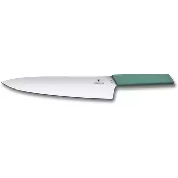 Victorinox Нож для разделки мяса Victorinox Swiss Modern из нержавеющей стали, 25 см, аквамаринового цвета