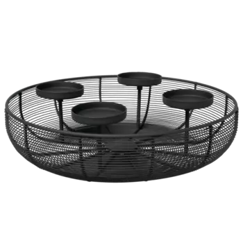 Villeroy & Boch Адвент-подсвечник на 4 свечи 37 см Black Xmas Villeroy & Boch