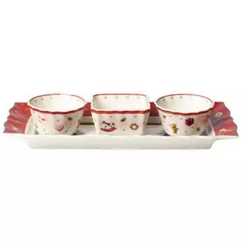 Villeroy & Boch Чаша на подносе набор 4 предмета Toy's Delight Villeroy & Boch