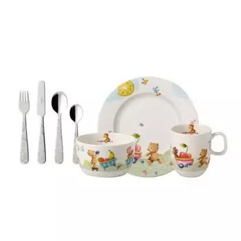 Villeroy & Boch Детский набор посуды 7 предметов в подарочной упаковке Hungry as a Bear Villeroy & Boch