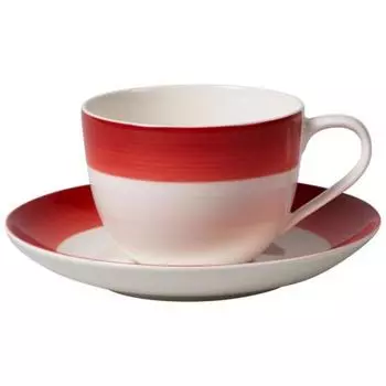 Villeroy & Boch Кофейная пара 0,23 л Colourful Life Deep Red Villeroy & Boch