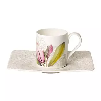 Villeroy & Boch Кофейная пара для эспрессо / мокко 0,08 л Quinsai Garden Villeroy & Boch