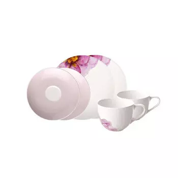 Villeroy & Boch Кофейный сервиз на 2 персоны/6 предметов Rose Garden Villeroy & Boch
