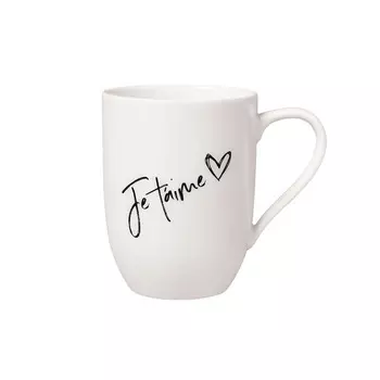 Villeroy & Boch Кружка "Je t'aime" 0,28 л Statement Villeroy & Boch