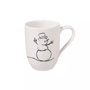 Villeroy & Boch Кружка "Снеговик" 0,28 л Xmas Statement Lines Villeroy & Boch