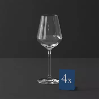 Villeroy & Boch Набор бокалов для белого вина 0,38 л, 4 предмета La Divina Villeroy & Boch