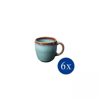 Villeroy & Boch Набор чашек для кофе 0,19 л, 6 предметов Glace Lave Villeroy & Boch