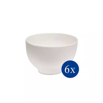 Villeroy & Boch Набор пиал 0,750 л, 6 предметов Basic White Villeroy & Boch