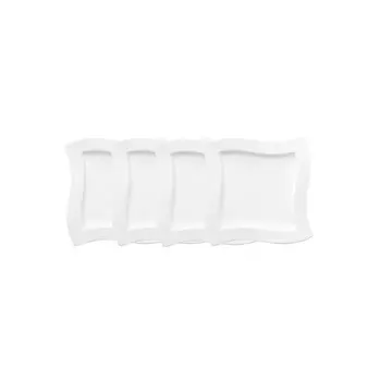 Villeroy & Boch Набор тарелок 24 х 24 см, 4 предмета NewWave Porzellan Villeroy & Boch