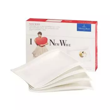 Villeroy & Boch Набор тарелок 4 шт NewWave Porzellan Villeroy & Boch