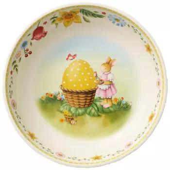Villeroy & Boch Пиала 22 см 'Кроличья семья' Spring Fantasy Villeroy & Boch