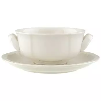 Villeroy & Boch Пиала для супа / бульона с блюдцем Manoir Villeroy & Boch