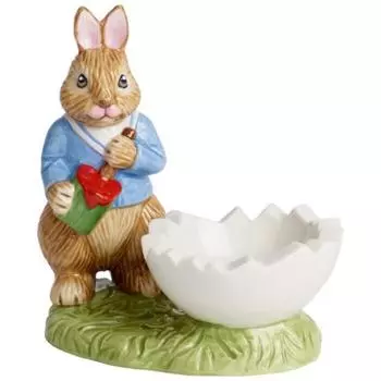 Villeroy & Boch Подставка для яйца с фигуркой кролика Макса 8х5,5х9,5 см Bunny Tales Villeroy & Boch