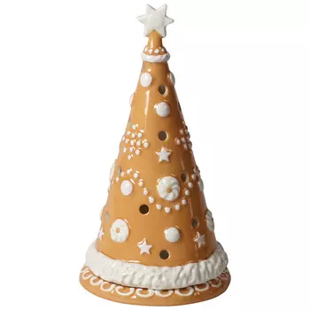 Villeroy & Boch Подсвечник для чайной свечи "Елка" 11 x 11 x 21 см Winter Bakery Villeroy & Boch