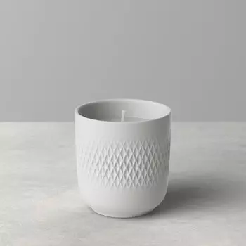 Villeroy & Boch Свеча ароматическая 9 см White Carre Manufacture Collier Villeroy & Boch