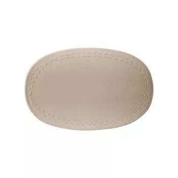 Villeroy & Boch Тарелка 29,5x19x1,5 см темно-бежевая It's my moment Villeroy & Boch