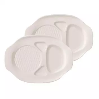 Villeroy & Boch Тарелка для бургера 36 х 25.5 см набор 2 предмета BBQ Passion Villeroy & Boch