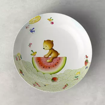 Villeroy & Boch Тарелка глубокая 18,7 см/0,37 л Hungry as a Bear Villeroy & Boch