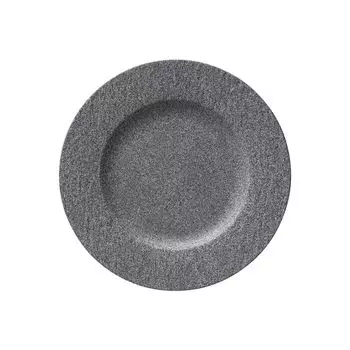Villeroy & Boch Тарелка обеденная 27 см, серая Manufacture Rock Granit Villeroy & Boch