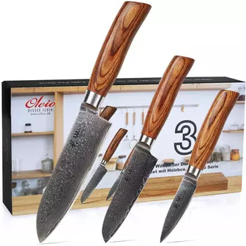 Wakoli Набор ножей 3 шт. Wakoli Edib Pro