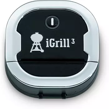 Weber Термометр для мяса Weber 7205 iGrill 3 черного цвета, 5,6 x 6,6 x 6,4 см