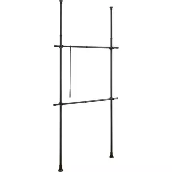 WENKO Вешалка для одежды 75-120 x 165-300 x 11 см WENKO Herkules Basic