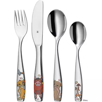 WMF Набор детских столовых приборов 4 предмета The Lion King WMF