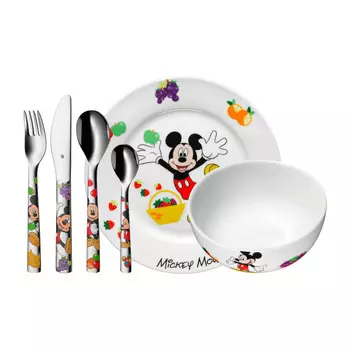 WMF Набор детской посуды 6 предметов Mickey Mouse WMF