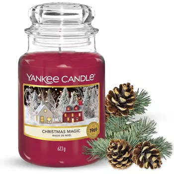 Yankee Candle Ароматическая свеча в банке, время горения до 150 часов Yankee Candle