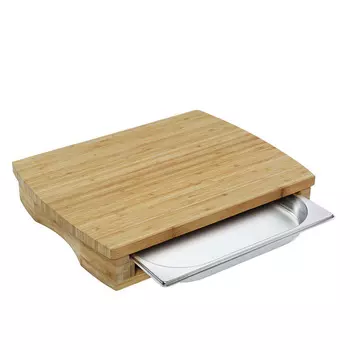 Zassenhaus Разделочная доска с выдвижной емкостью 46 х 35 см Station One Zassenhaus