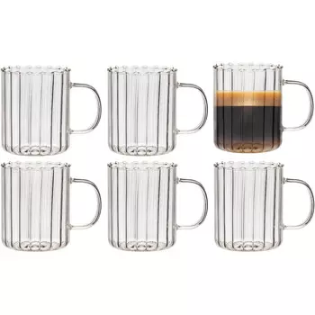 Zoha Набор из 6 кружек 0,35 л Riffle Zoha