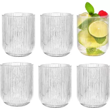 Zoha Набор из 6 стаканов 0,28 л Relief Crystal Zoha